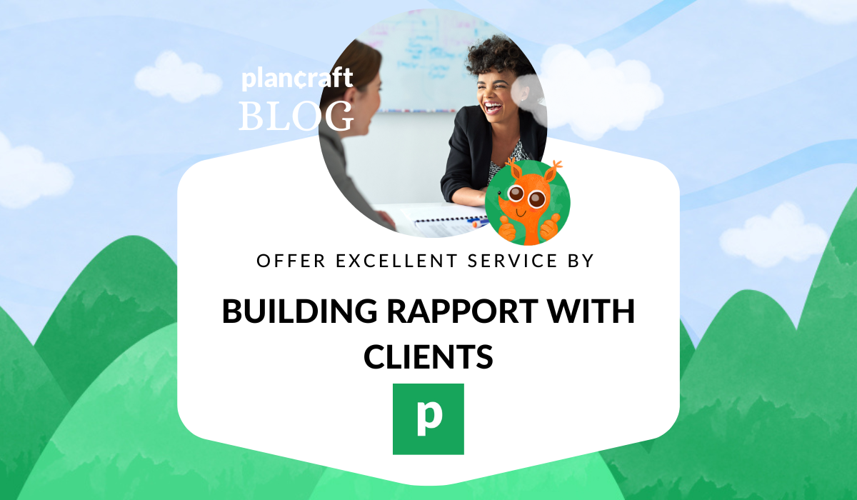 building rapport with clients